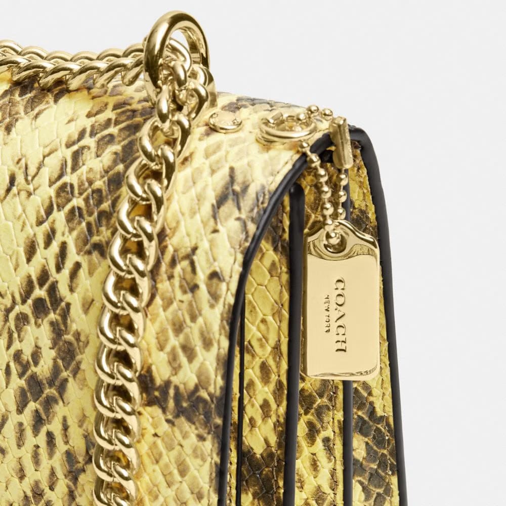 Coach Mini Klare Crossbody Bag Gold Yellow