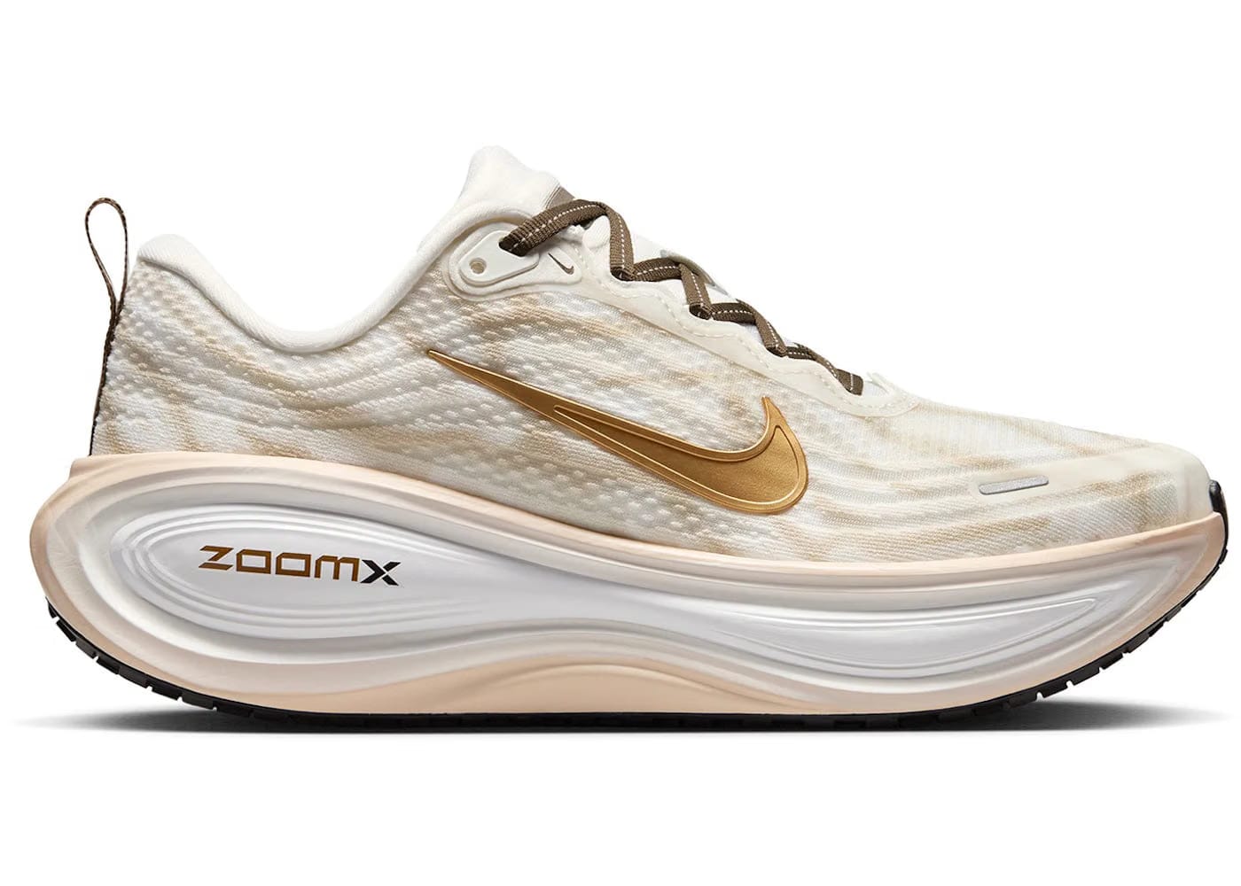 Nike Vomero Plus White Dark Hazel Sanddrift Gold Womens