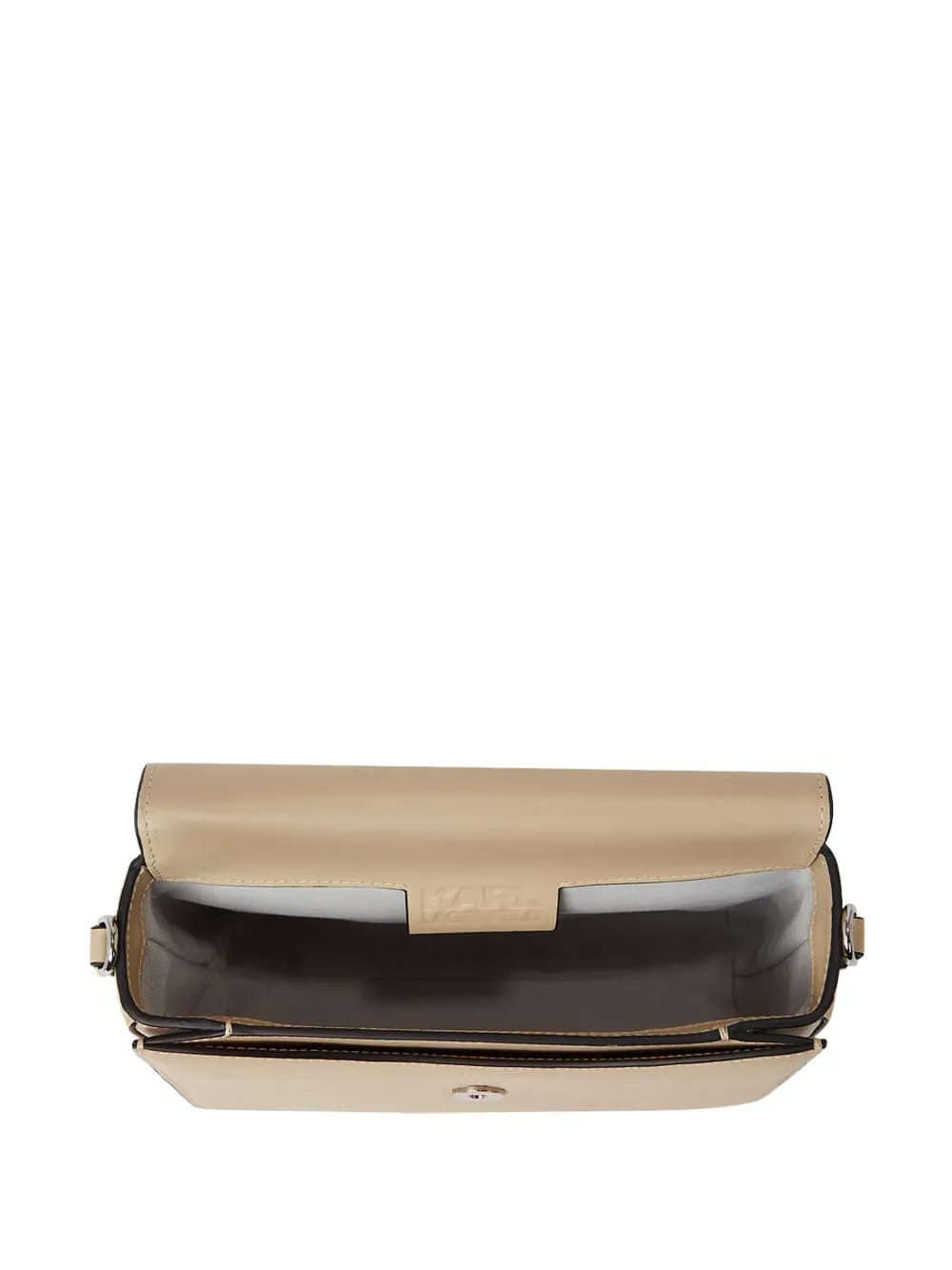 Signature Fan leather crossbody bag