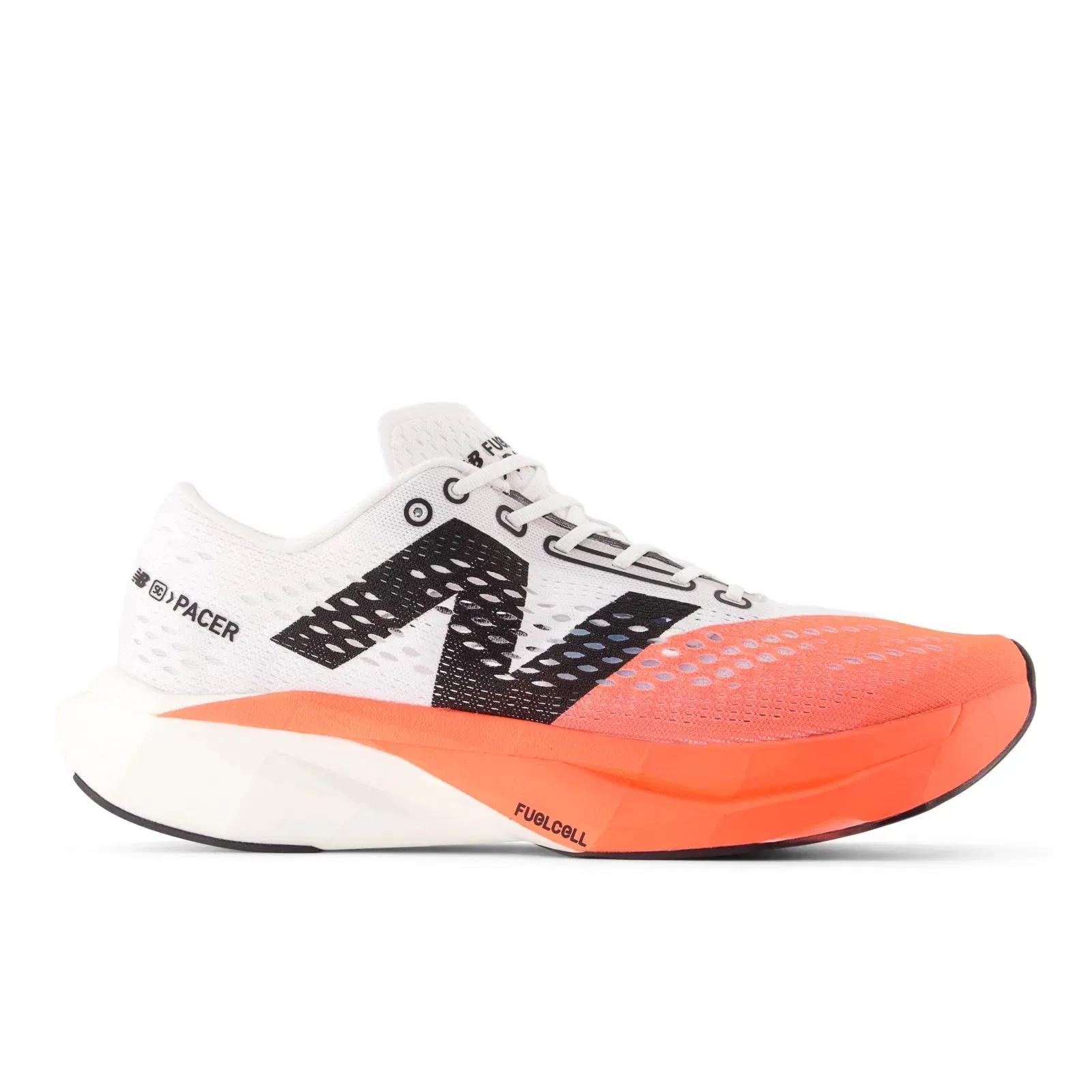 New Balance Fuelcell Supercomp Pacer V2 Urgent Red With White And Black Urgent Red With White And Black