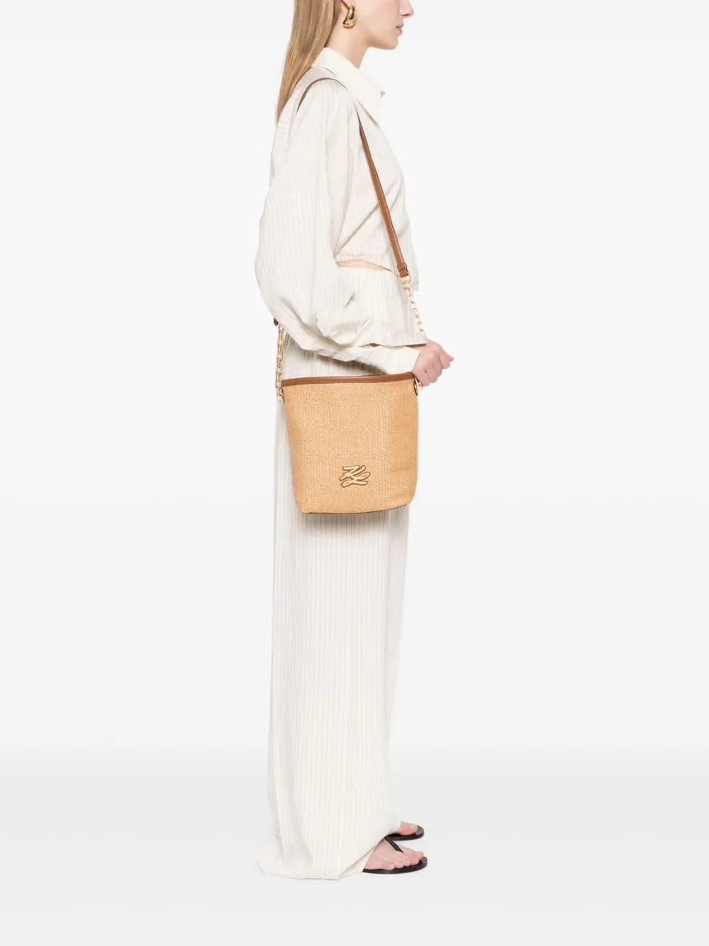 small K/Autograph bucket bag