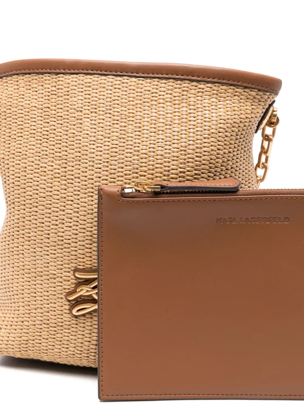 small K/Autograph bucket bag