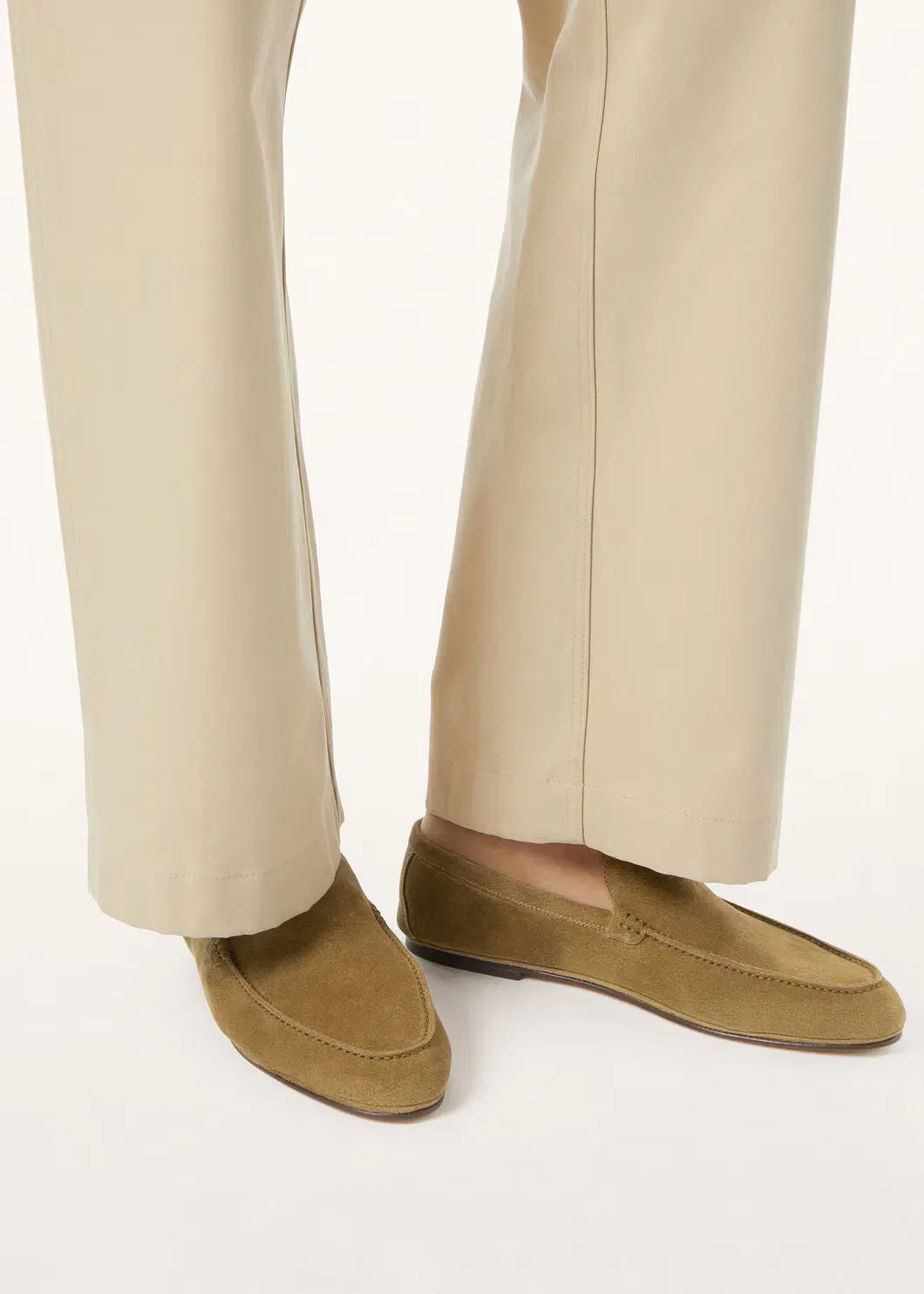 LoroPiana Summer Anton Walk Loafer Savana Bark