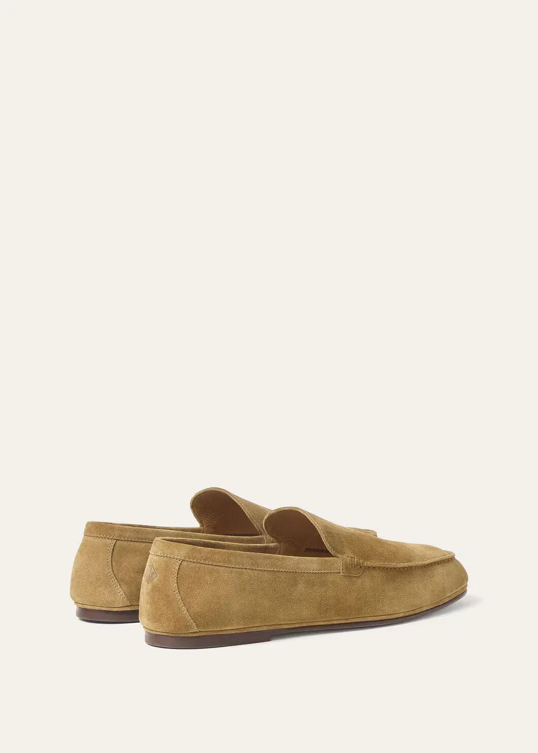 LoroPiana Summer Anton Walk Loafer Savana Bark