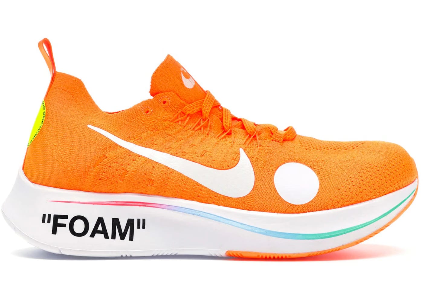 Off-White x Nike Zoom Fly Mercurial Flyknit Total Orange