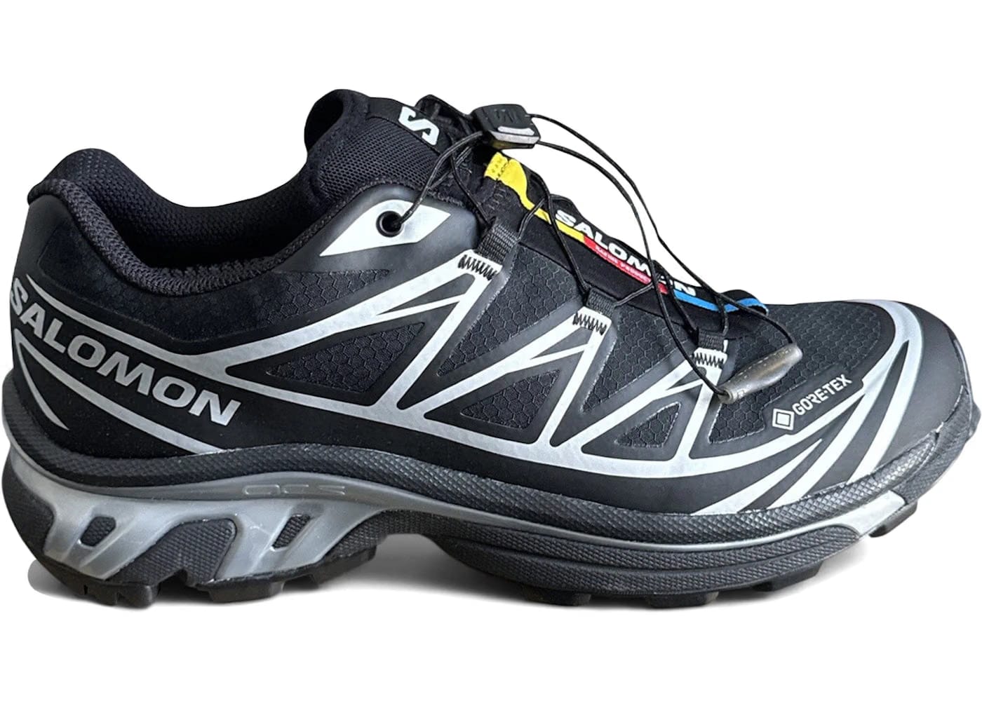 Salomon Xt-6 Gore-Tex Black Footwear Silver