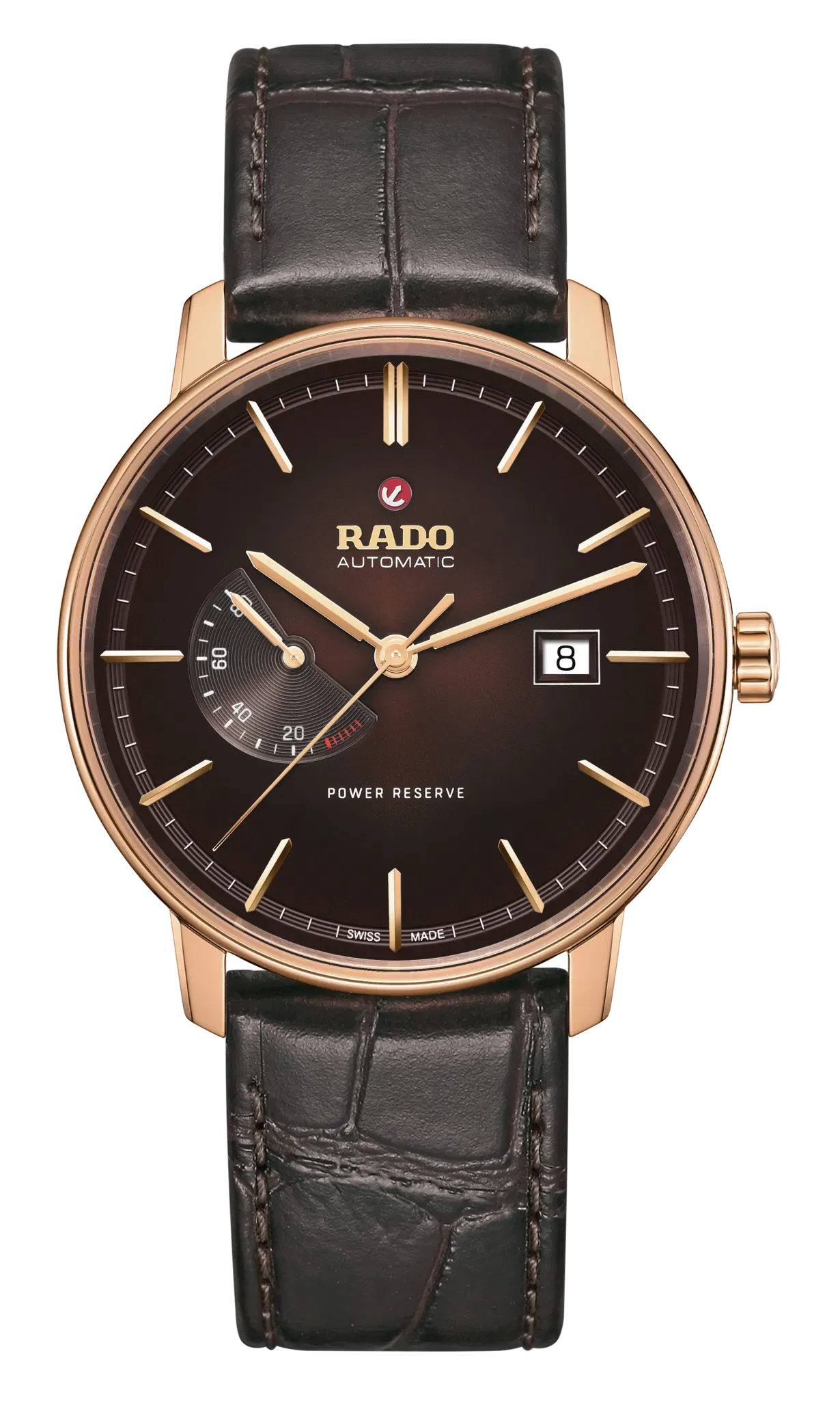 Rado Coupole Automatic Power Reserve Brown r22879325