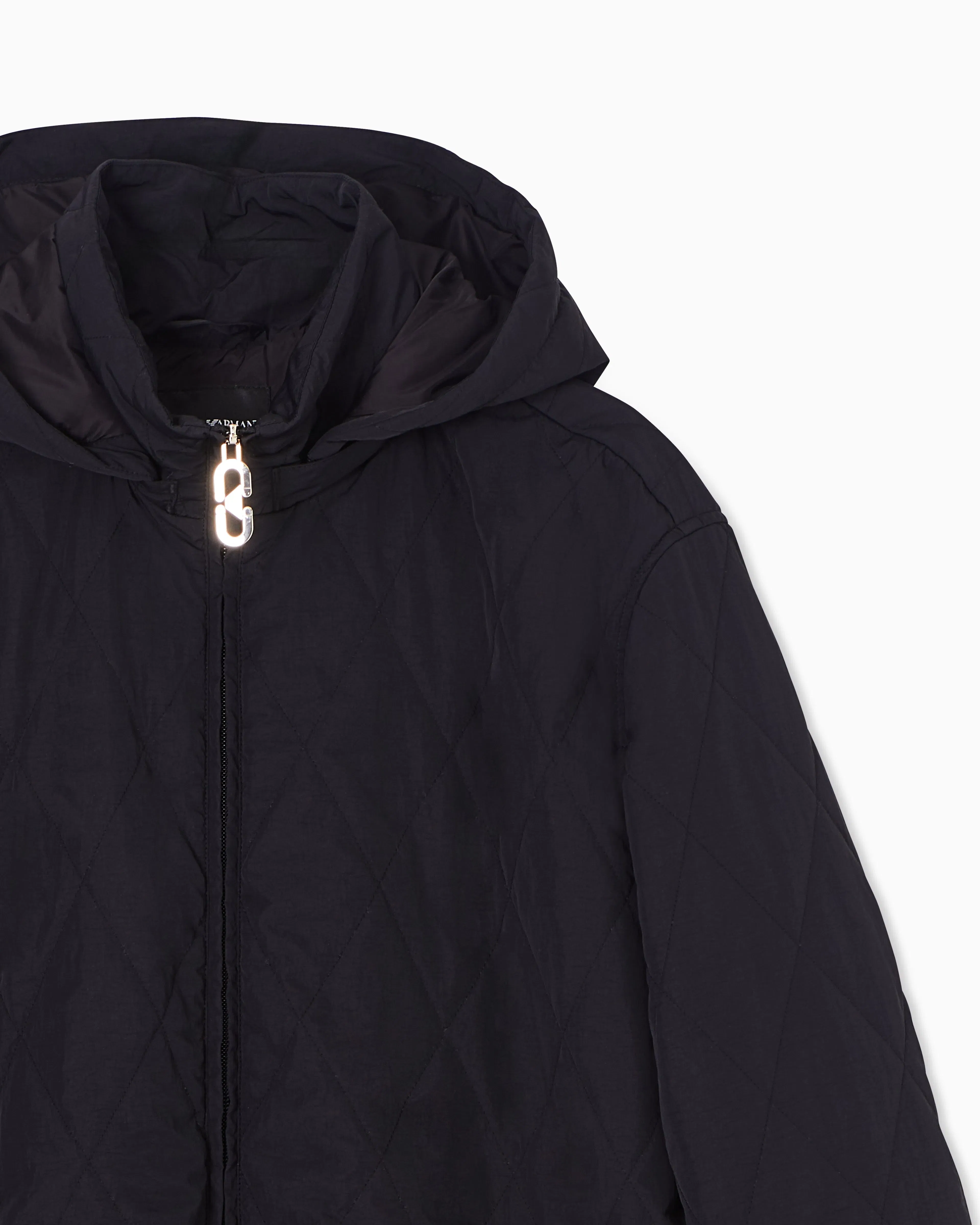 Emporio Armani Lunar New Year quilted nylon taffeta parka