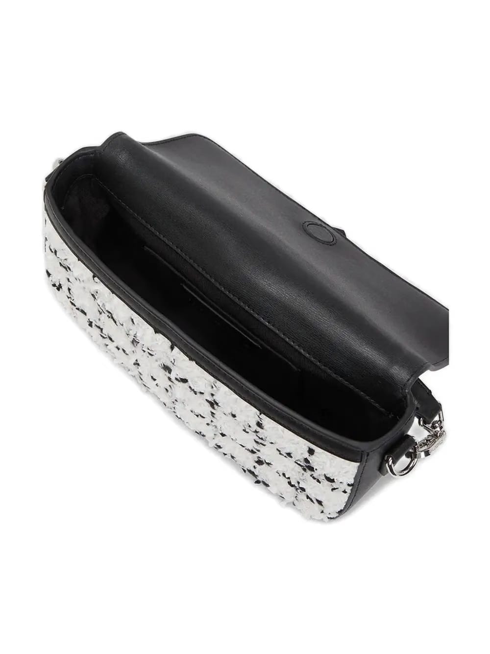 K/Autograph bouclé shoulder bag
