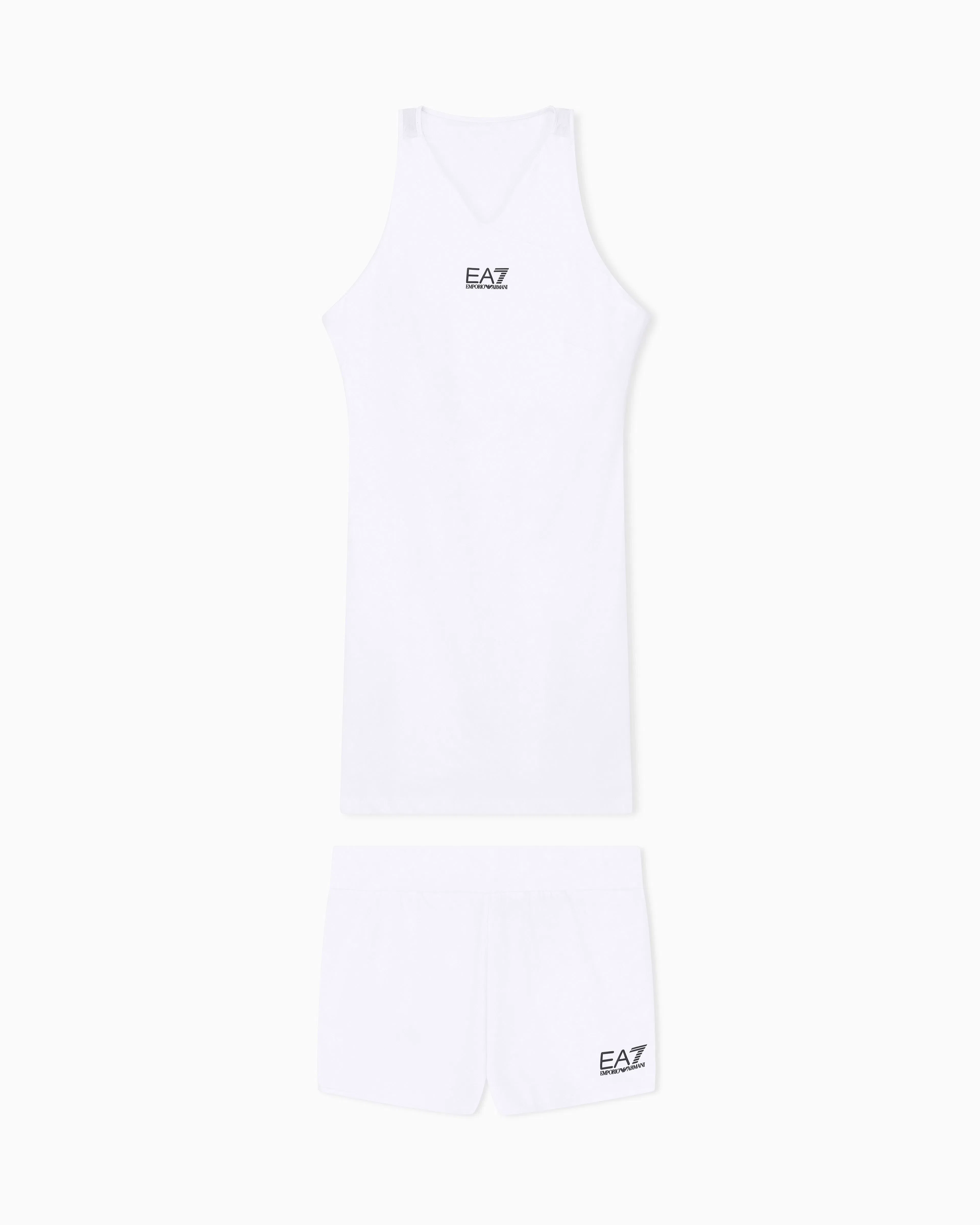 EA7 Ventus dress sleeveless with mesh and shorts Tennis Pro