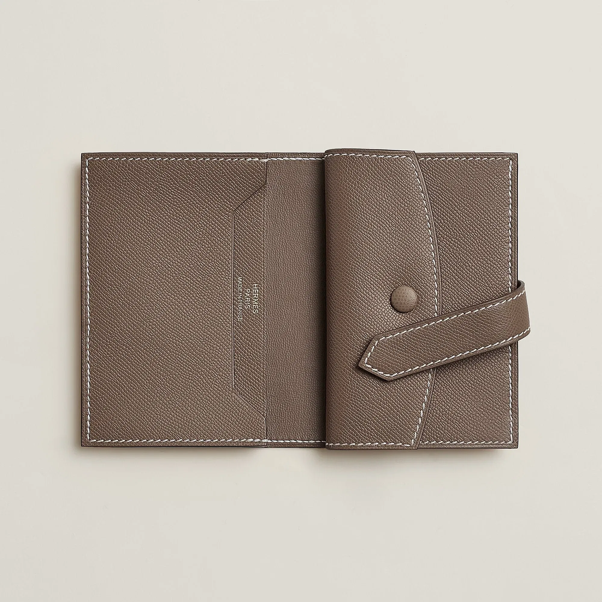 Hermes Bearn Mini Wallet Noir