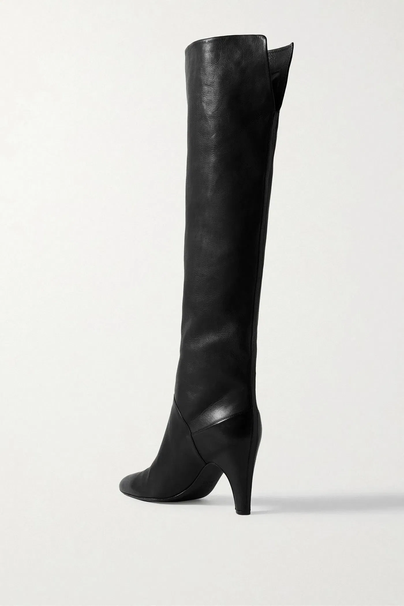 Gabriela Hearst Hana Leather Over-The-Knee Boots Black Women's