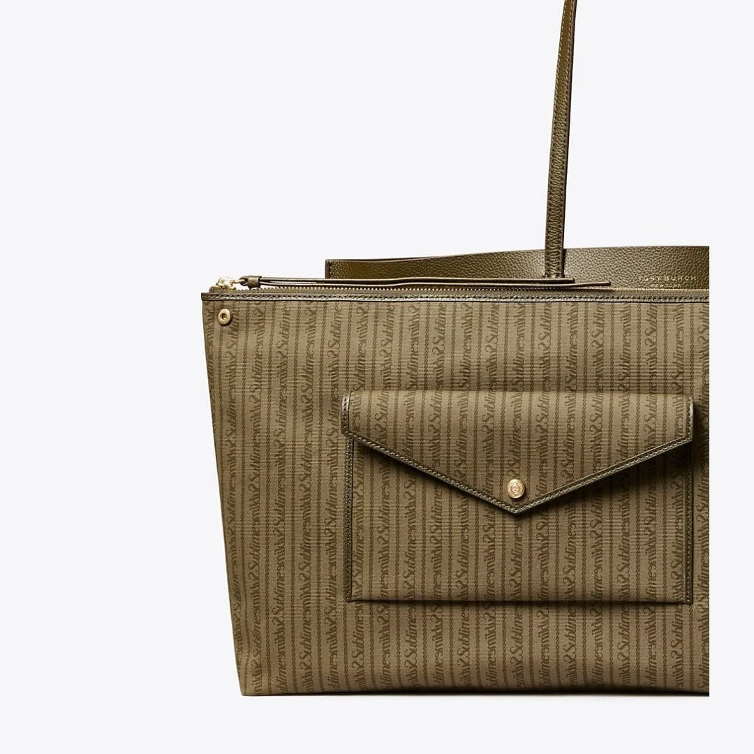 Tory Burch Perry Tote Leccio