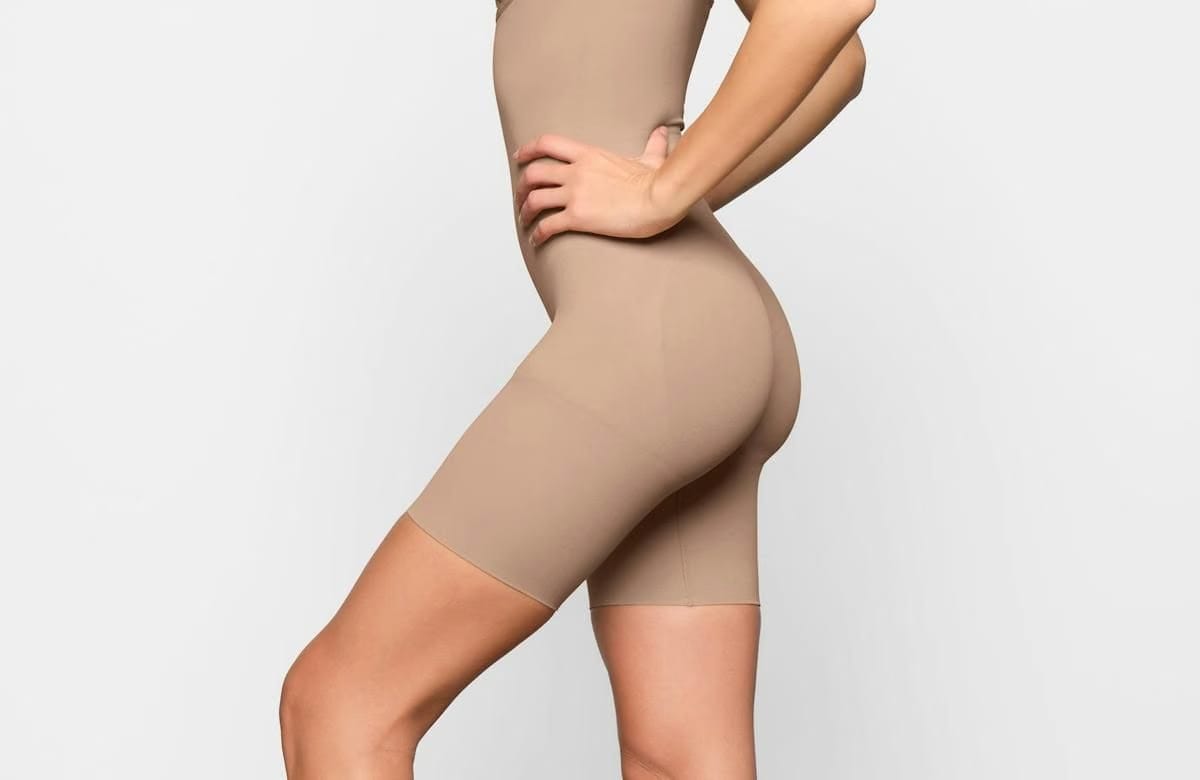 Skims Seamless Sculpt Butt Lifting Open Bust Bodysuit