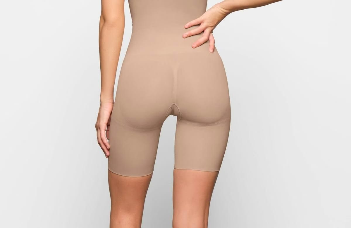 Skims Seamless Sculpt Butt Lifting Open Bust Bodysuit