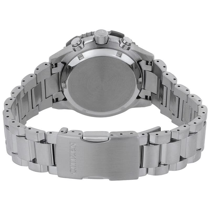 Citizen Promaster Navihawk Chronograph Salmon Dial Mens Watch