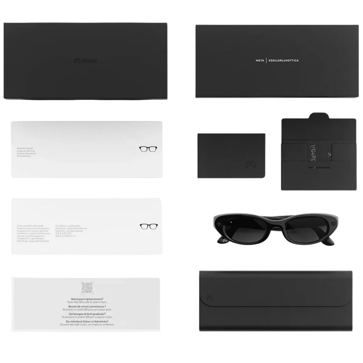 Meta AI Glasses Starfire Kylie Edition Classic Black/Clear to Grey Transitions Lens