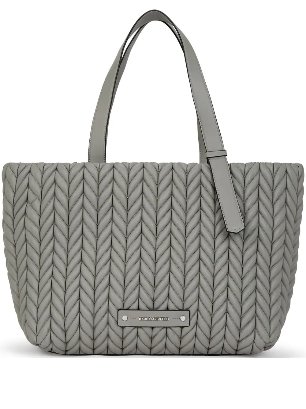 K/weave quilted tote bag