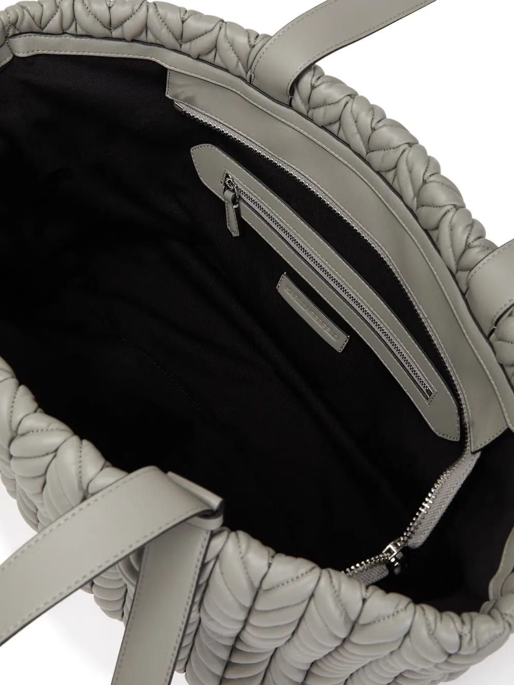 K/weave quilted tote bag