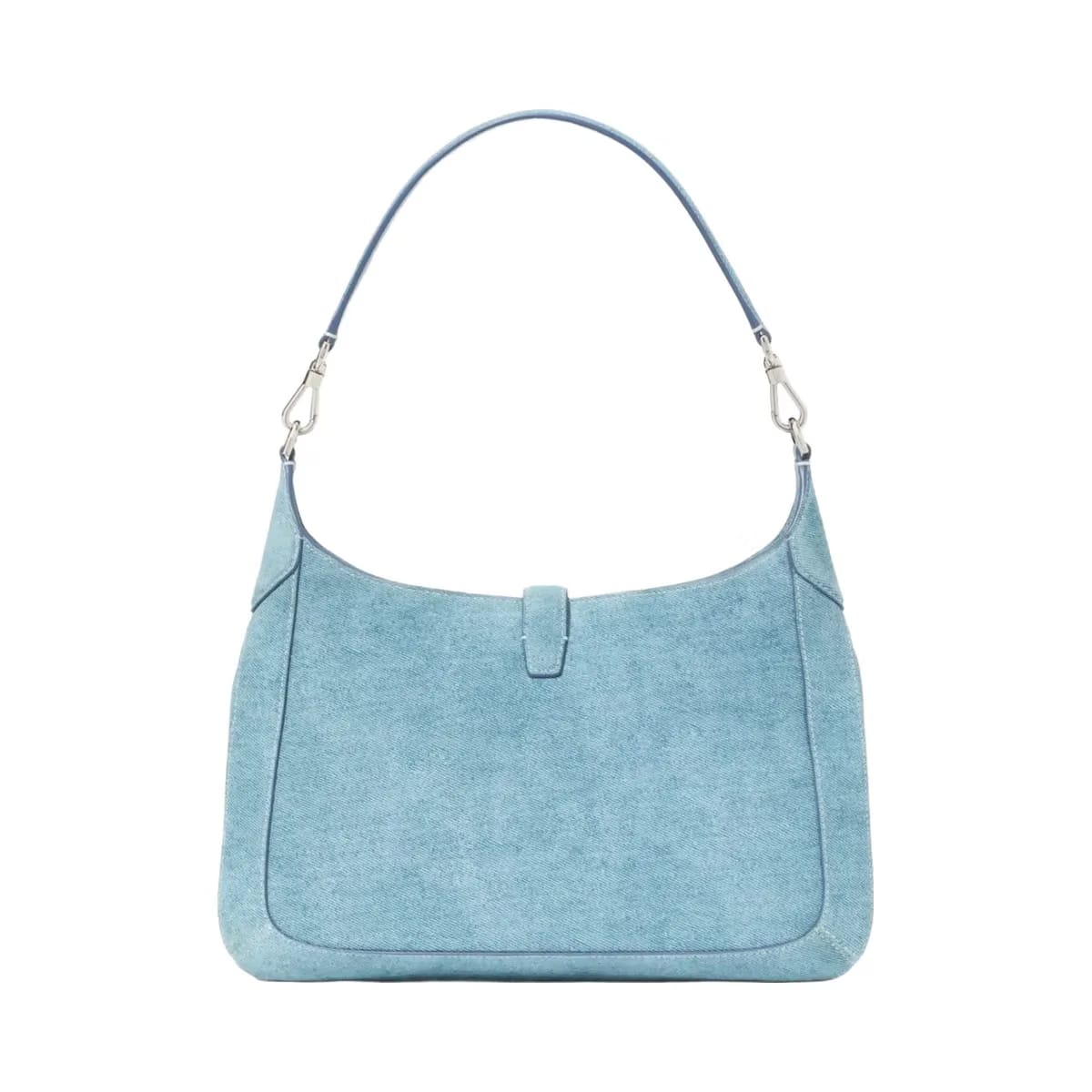 Kate Spade Deco Denim Hobo Bag Blue Multi
