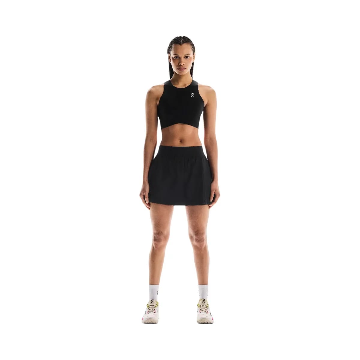 On Court Skirt Pleated Black