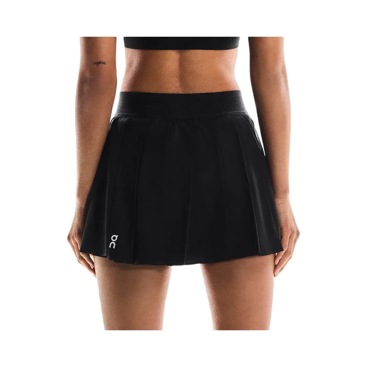 On Court Skirt Pleated Black