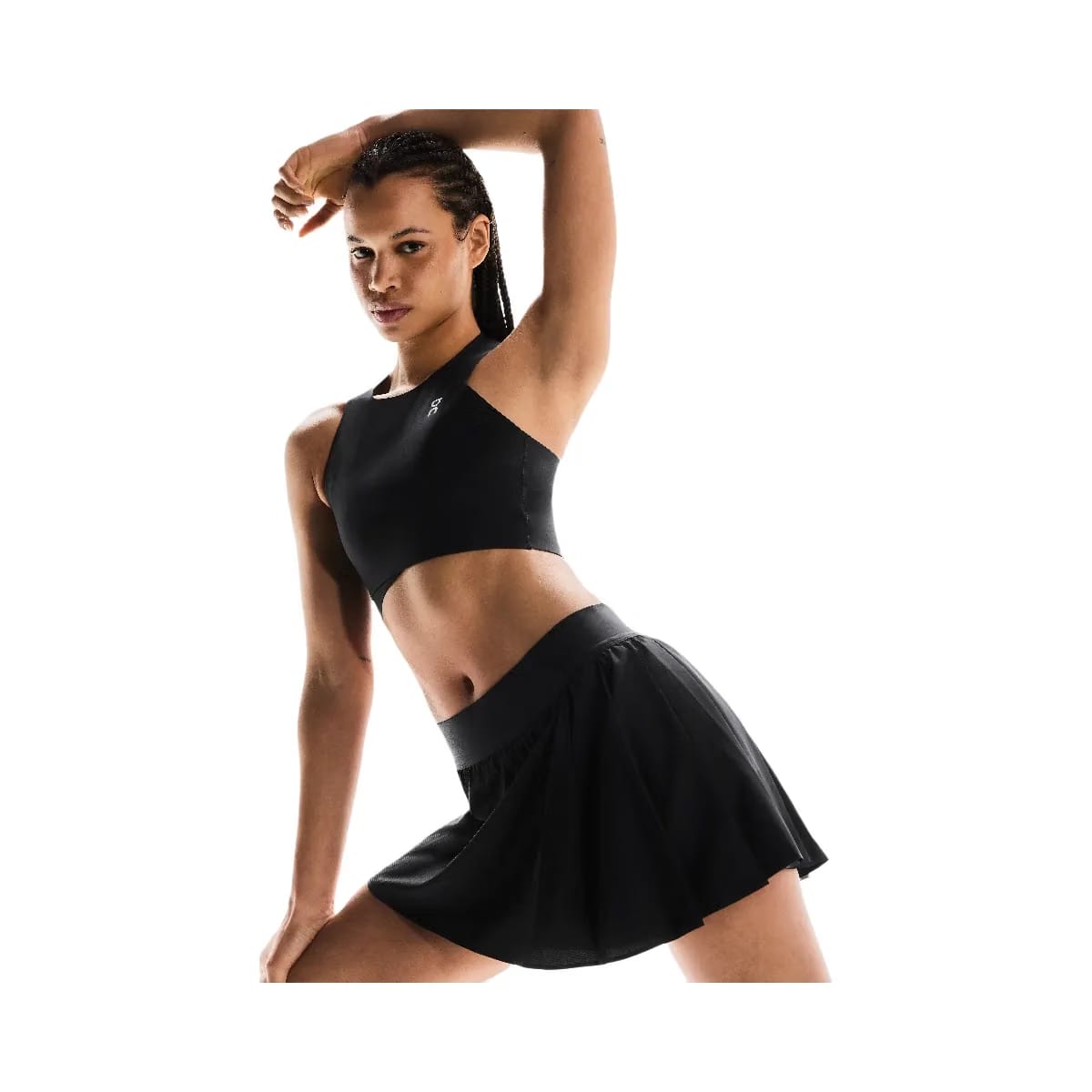 On Court Skirt Pleated Black