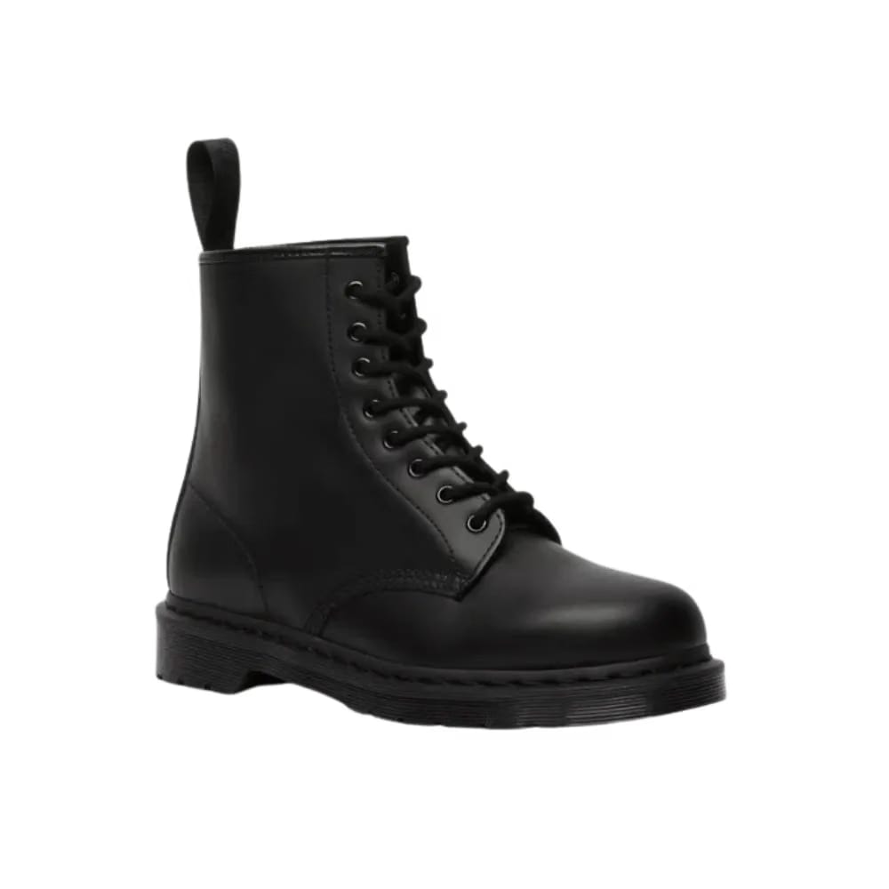 Dr Martens 1460 Mono Smooth Leather Lace Up Boots Black