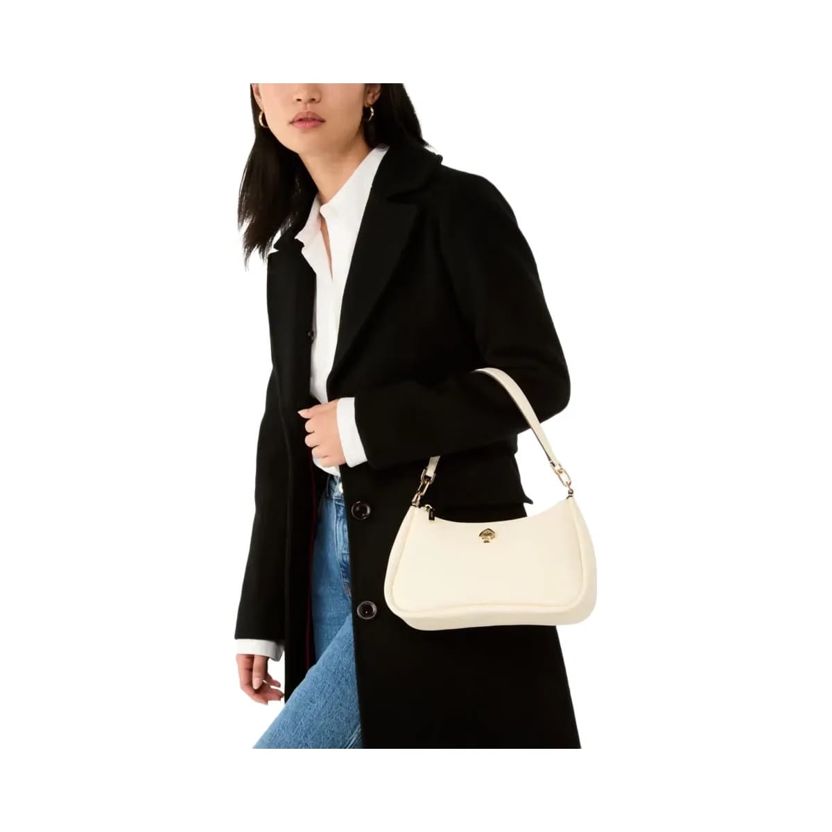 Kate Spade Kayla Small Convertible Shoulder Bag Meringue