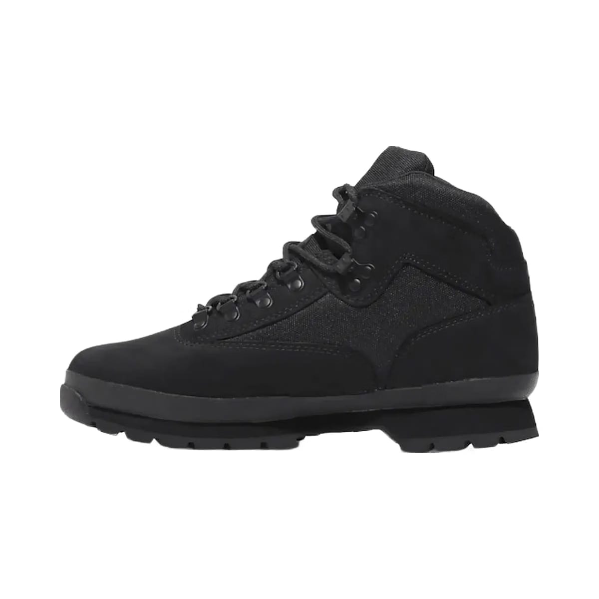 Timberland Euro Hiker Boot Black Nubuck Men'S