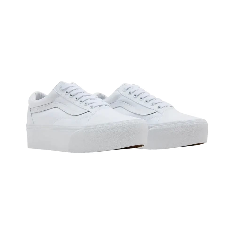 Vans Old Skool Platform Shoe True White