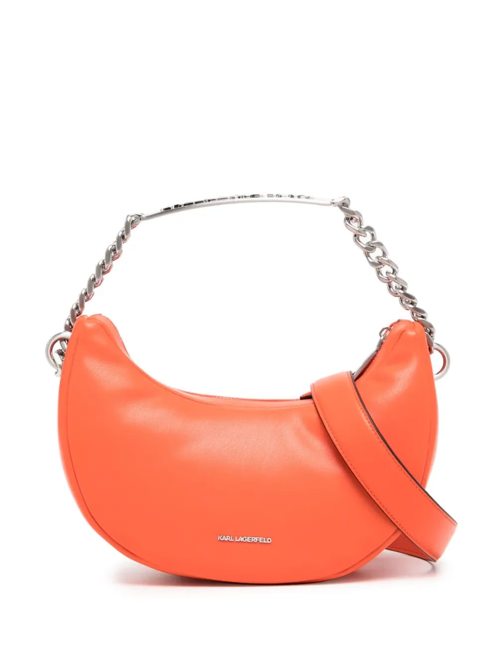 K/Id leather shoulder bag