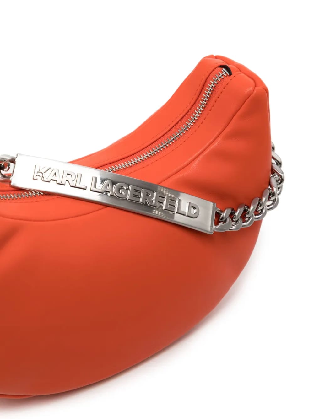 K/Id leather shoulder bag