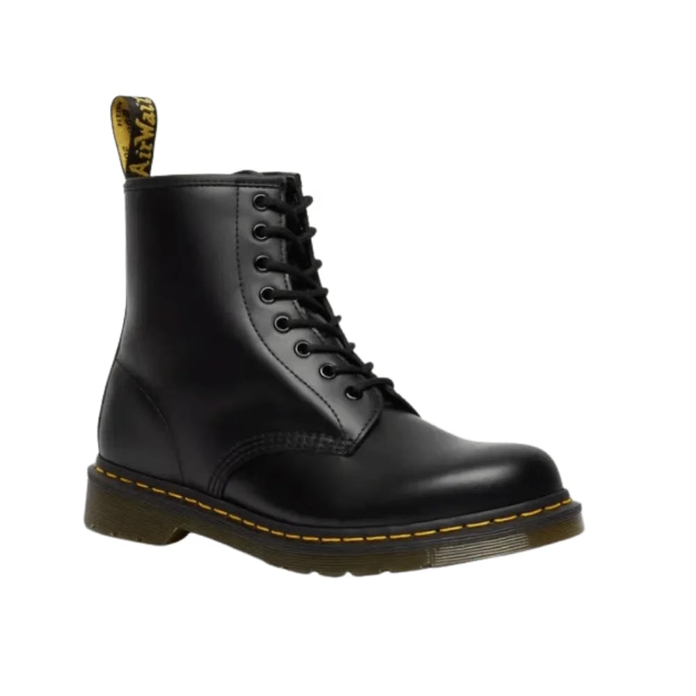 Dr Martens 1460 Smooth Leather Lace Up Boots Black