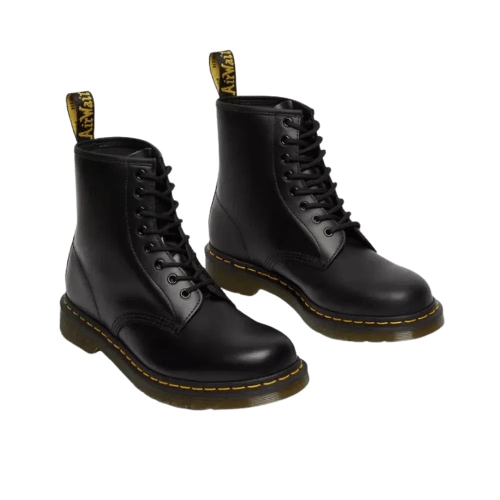 Dr Martens 1460 Smooth Leather Lace Up Boots Black