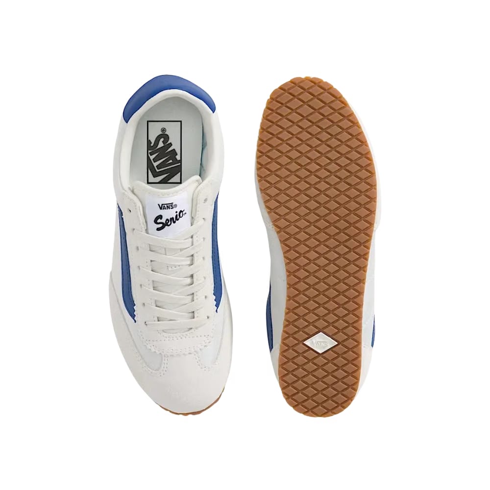 Vans Super Lowpro Shoe Marshmallow White/Blue