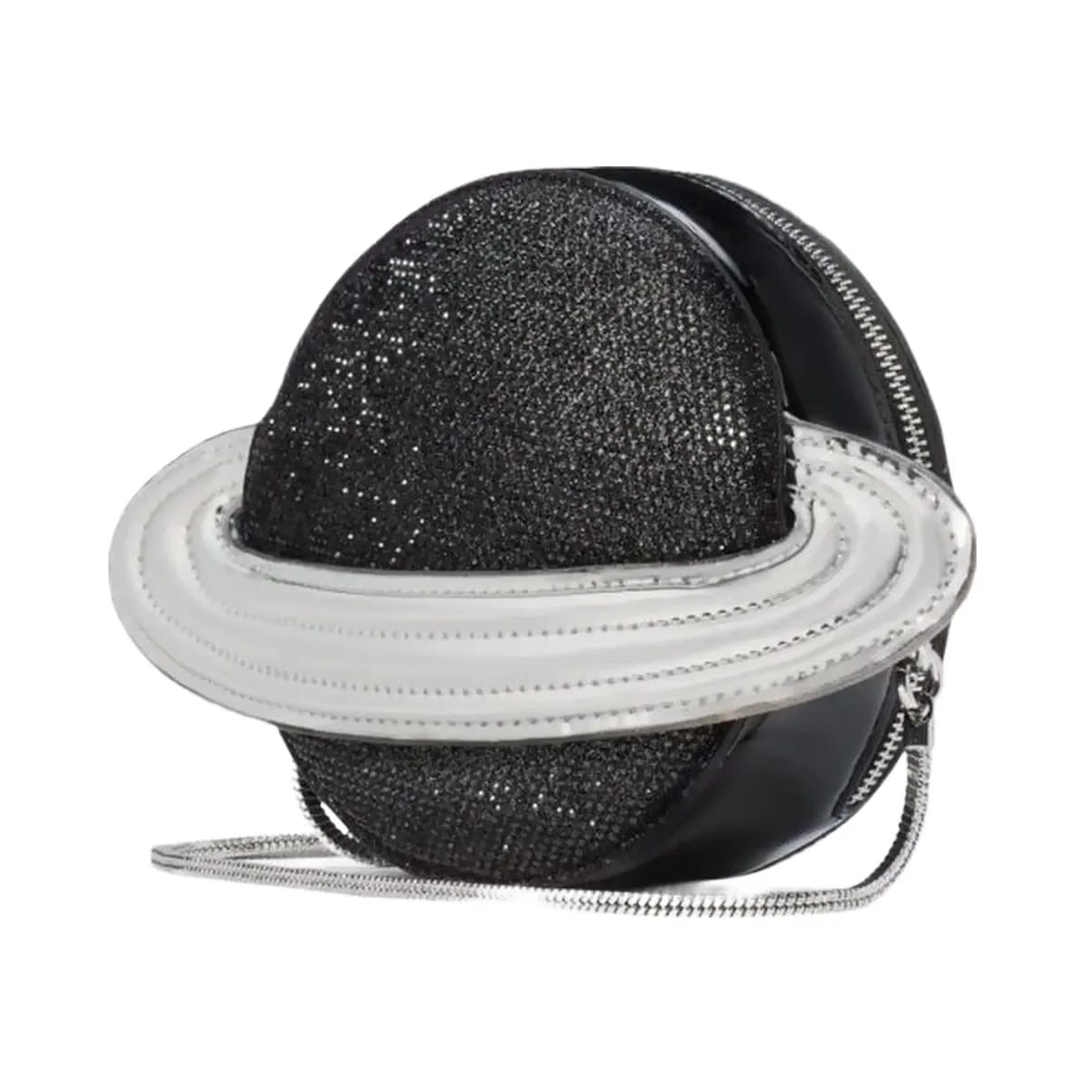 Kate Spade Out Embellished Metallic Micro Crossbody Black Multi