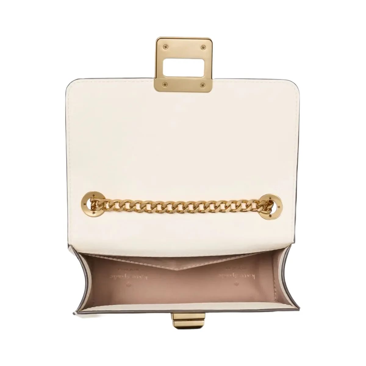 Kate Spade Phoebe Turnlock Mini Flap Crossbody Toasted Hazelnut Mul