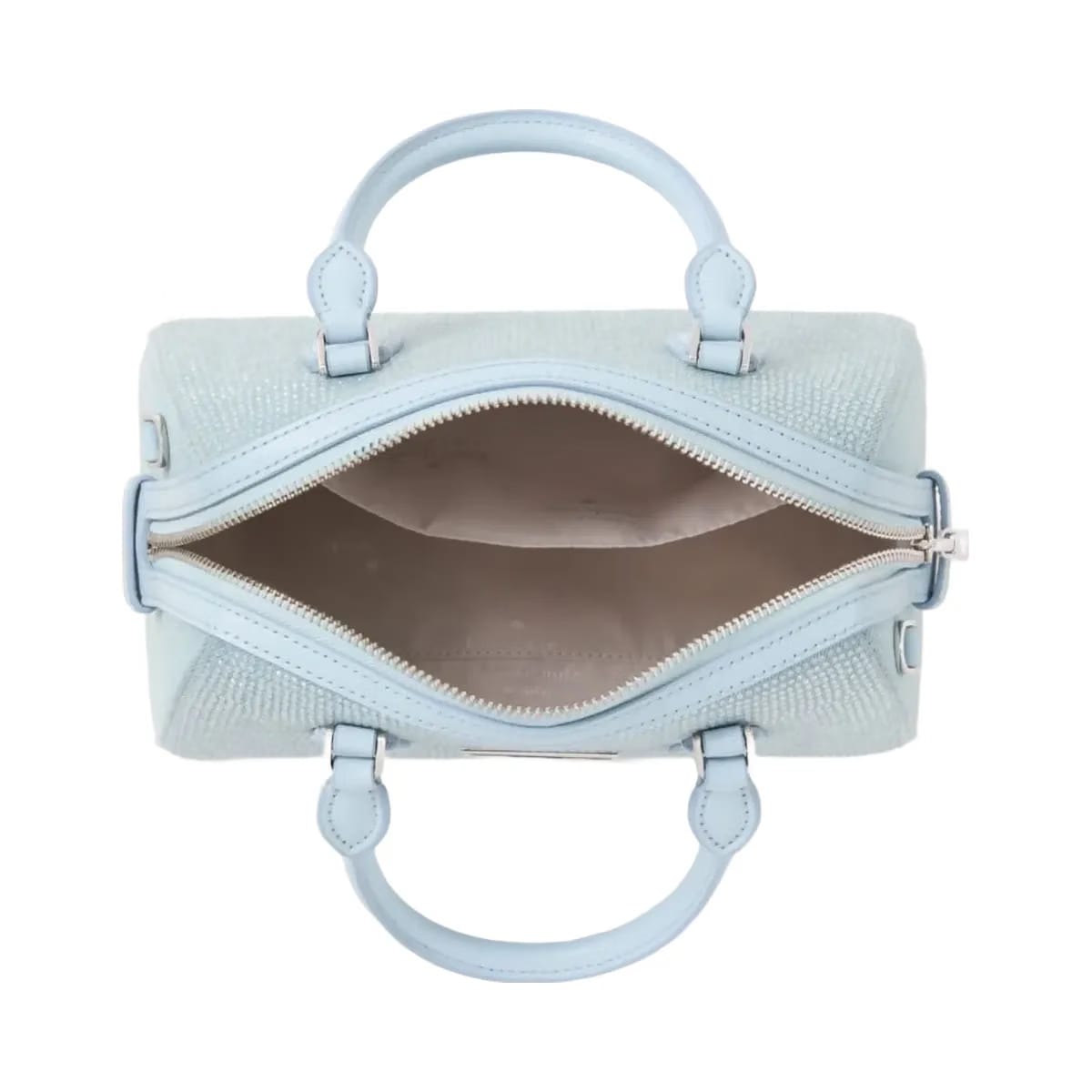 Kate Spade Madison Studded Denim Small Dolly Duffle Blue Multicolor