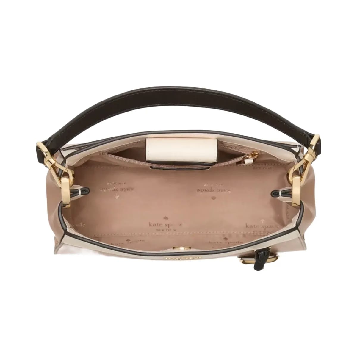 Kate Spade Madison Small Top Handle Satchel Toasted Hazelnut Multi
