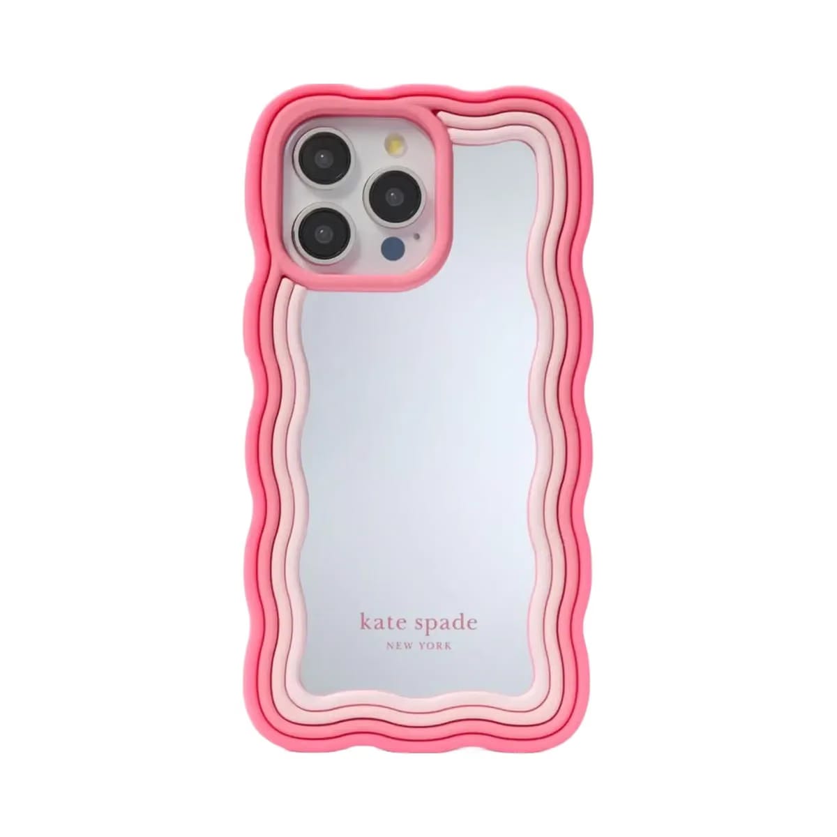 Kate Spade Mirrored iPhone 15 Pro Max Case Pastry Pink Multi
