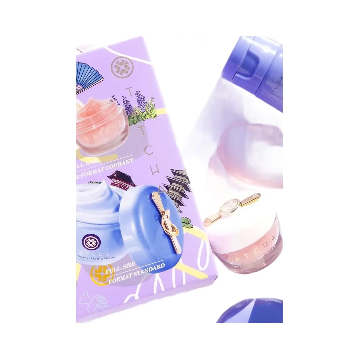 TATCHA Dewy Skin, Plump Lips Set