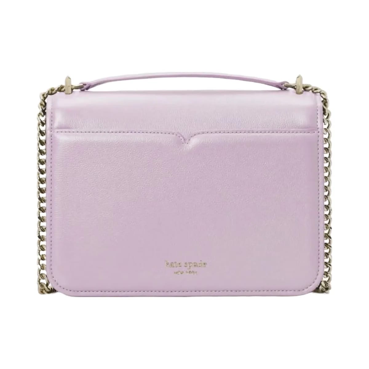 Kate Spade Locket Large Flap Shoulder Bag Violet Mist