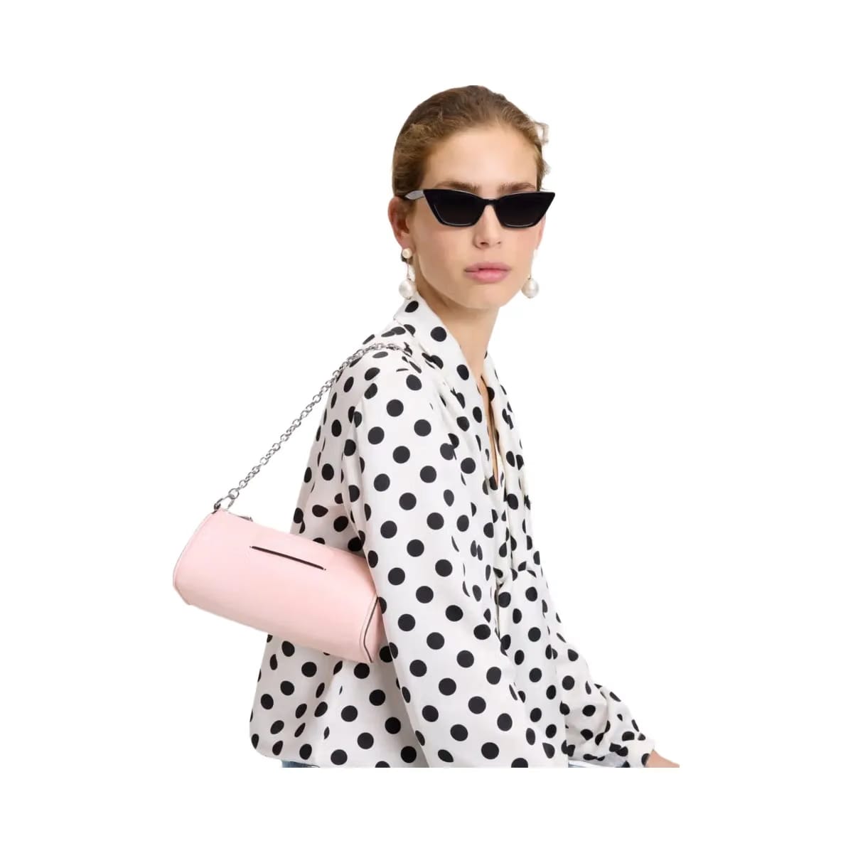 Kate Spade Label Pochette Pastry Pink