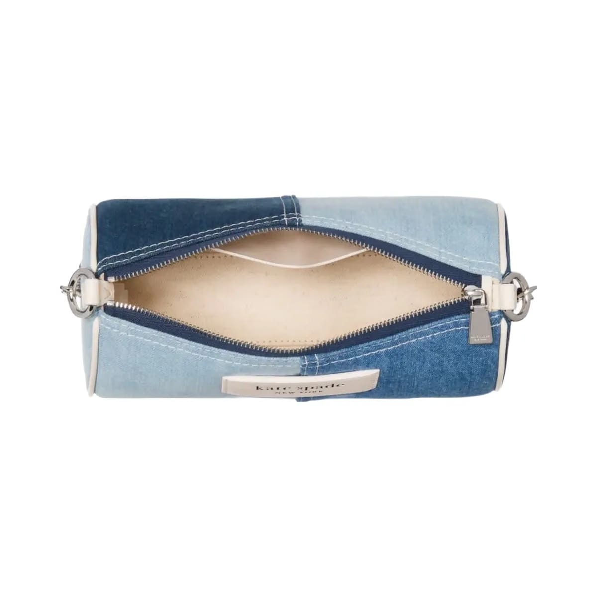 Kate Spade Label Pochette Blue Multi