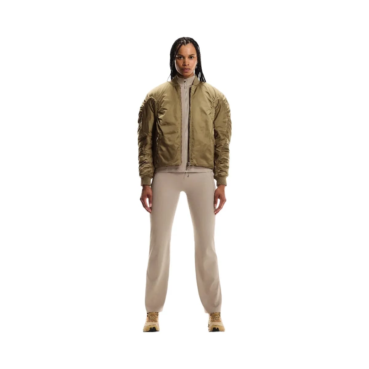 On Bomber Jacket Nutmeg