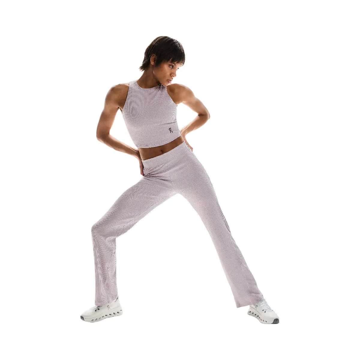 On All-Day Ribbed Pants Orchid | Lilac