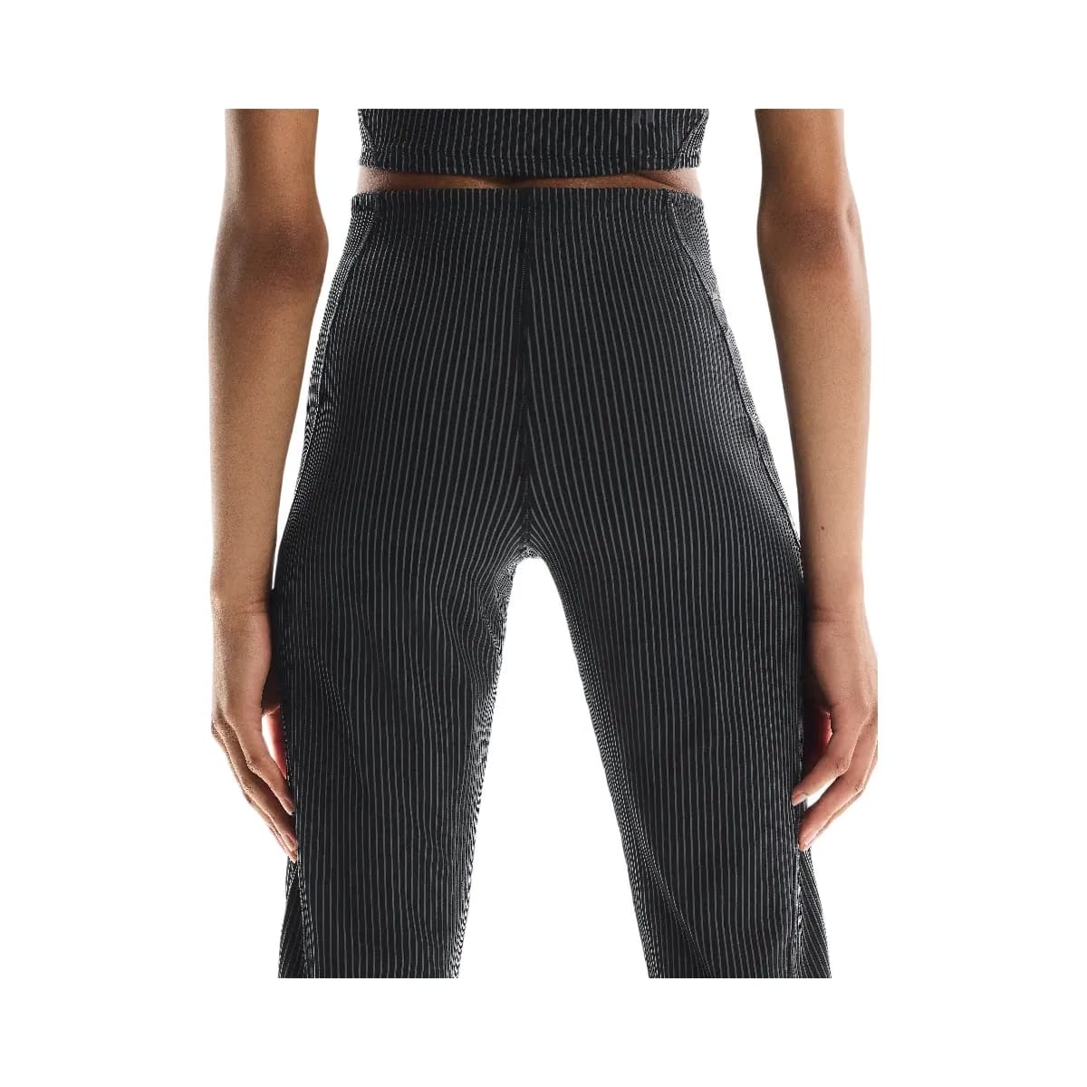On All-Day Ribbed Pants Black | Rock