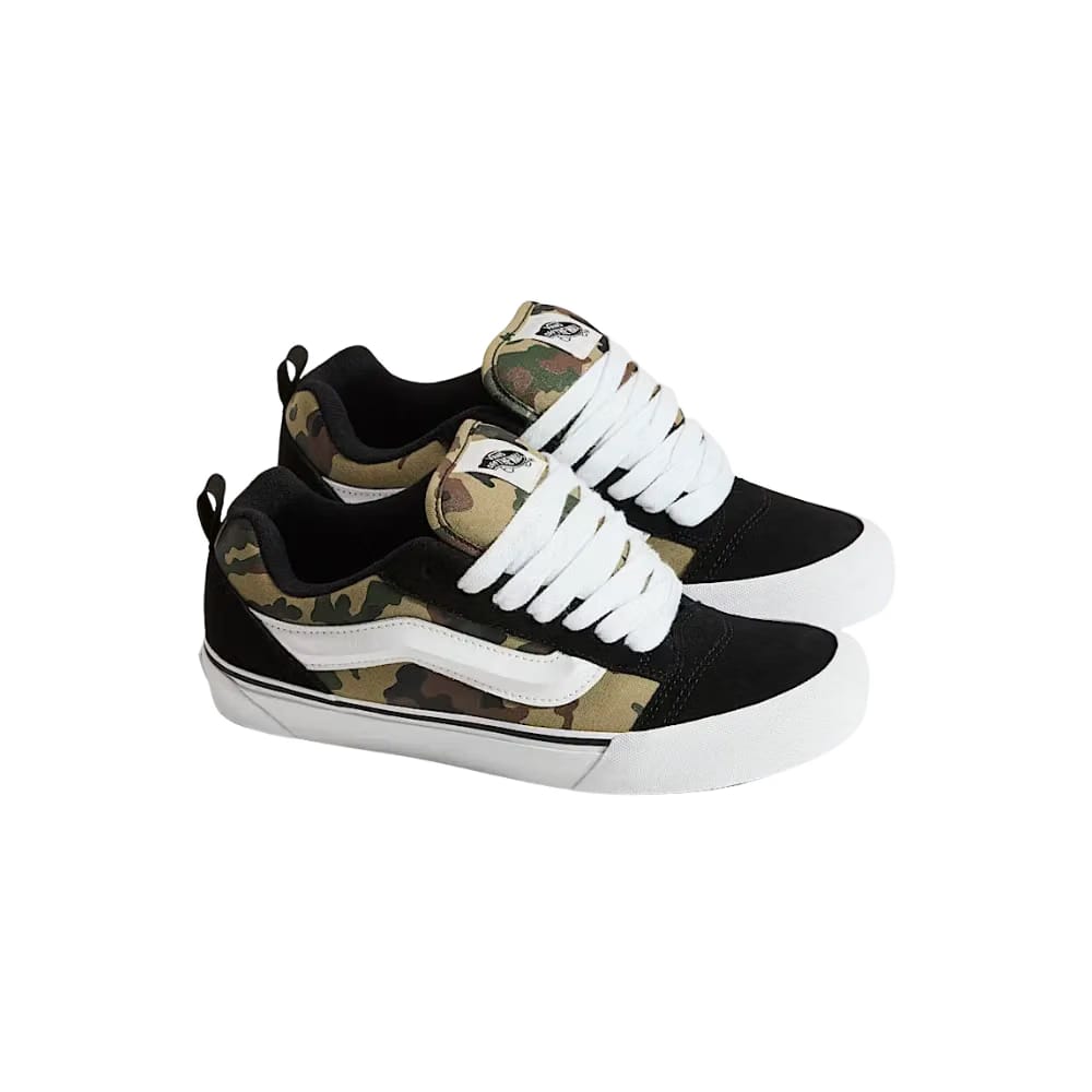 Vans Knu-Skool Black Green Camo