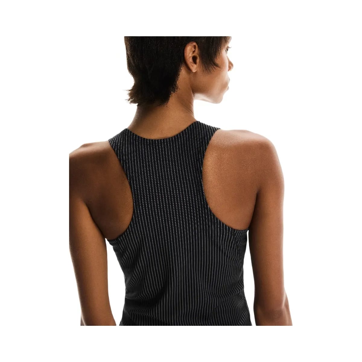 On All-Day Ribbed Dress Black | Rock